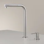 Змішувач настільний з однією ручкою CeaDesign Кitchen, сатин (INV 100) - Фото 2